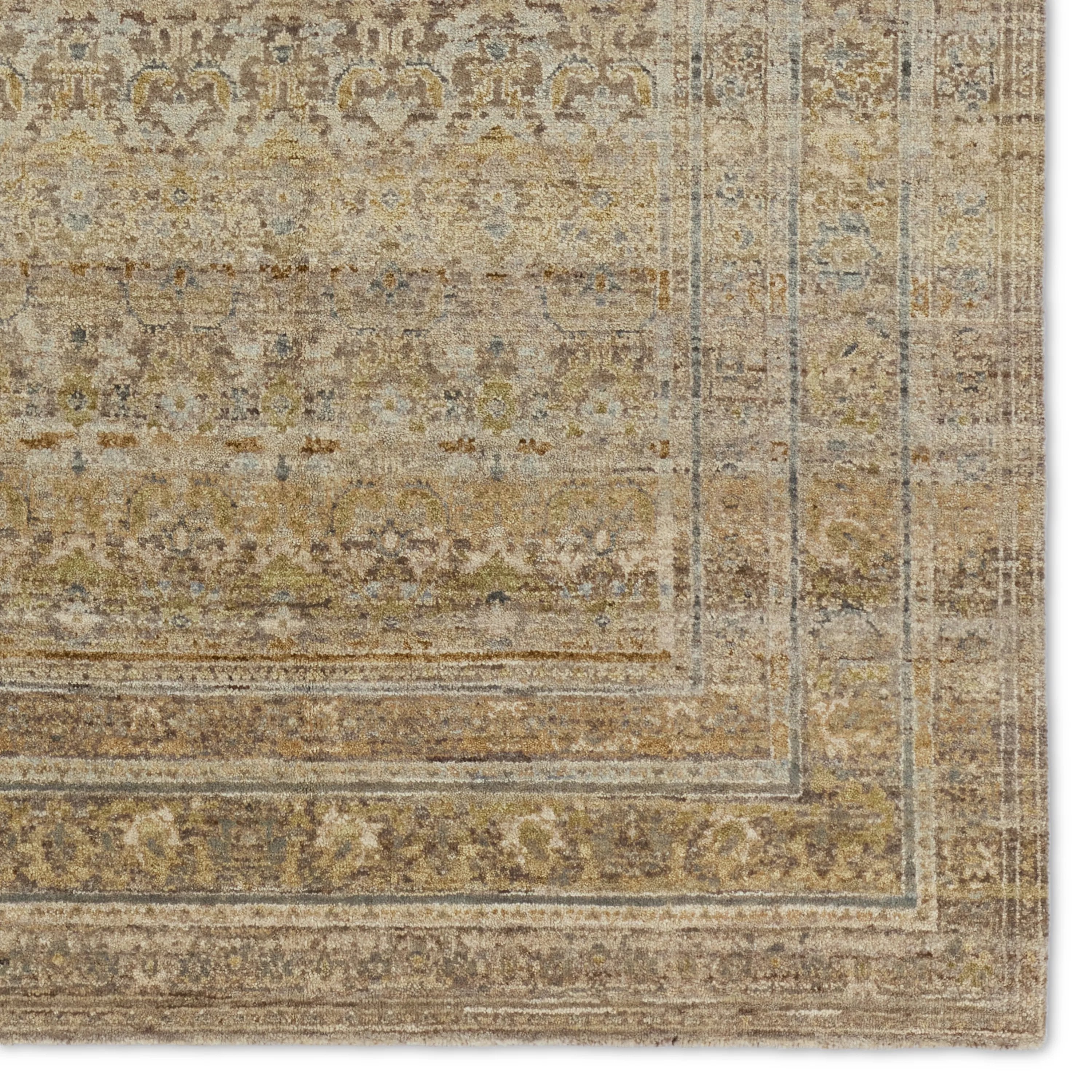 Featuring Mihret Ardith Rug by Jaipur Living at Amethyst Home. The handknotted Mihret collection gathers inspiration from traditional patterns that offer elegance and a refined, modern colorway. Expertly handcrafted in India with 64 knots per square inch for unparalleled quality, the Ardith design features traditional floral and scrolling details and a thi. Amethyst Home provides interior design, new home construction design consulting, vintage area rugs, and lighting in the Des Moines metro area.