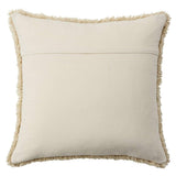 Featuring Montane Jardine Pillow by Jaipur Living at Amethyst Home. The hand-knotted Montane Jardine imbues spaces with modern Moroccan vibes and high-quality craftsmanship. This richly textured assortment of pillows features premium wool and silk blended fibers and an exceptional Persian knot quality. The shag Jardine pillow delights in a cozy cream colorway. Amethyst Home provides interior design, new home construction design consulting, vintage area rugs, and lighting in the Seattle metro area.