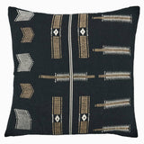Featuring Nagaland Longkhum Pillow by Jaipur Living at Amethyst Home. Handmade by weavers in Nagaland, India, the Nagaland Longkhum showcases the traditional loin-loom techniques of the indigenous tribes of the region. The artisan-made Longkhum throw pillow effortlessly combines heritage-rich tribal patterns with a versatile black, tan, and cream color. Amethyst Home provides interior design, new home construction design consulting, vintage area rugs, and lighting in the Salt Lake City metro area.
