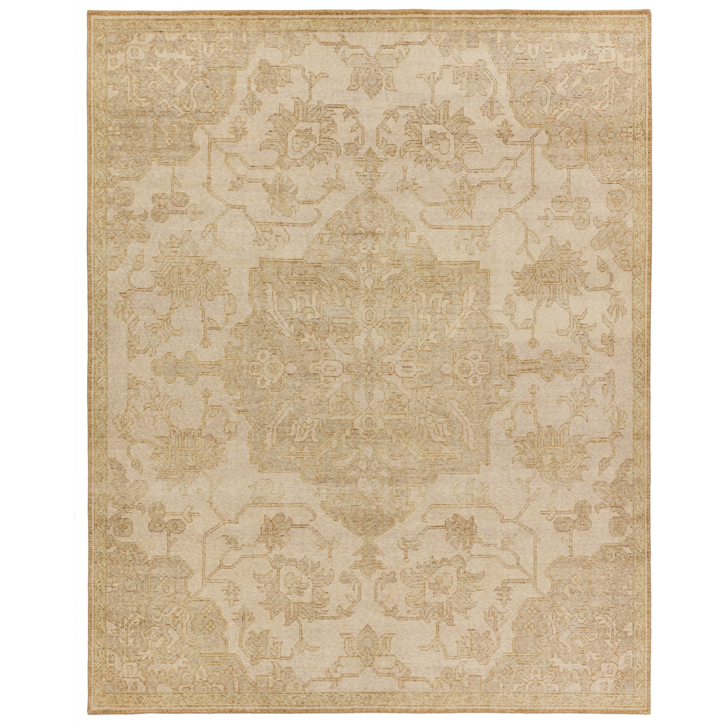 Featuring Onessa Danet Hand-Knotted Rug by Jaipur Living at Amethyst Home. The Onessa collection marries traditional motifs with soft, subdued colorways for the perfect blend of fresh and time-honored style. These hand-knotted wool rugs feature a hand-sheared quality that lends the design a coveted vintage impression. The Danet rug features a distressed, floral pattern in hues o. Amethyst Home provides interior design, new construction, custom furniture, and area rugs in the Washington metro area.