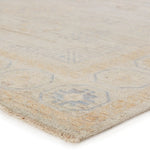 Featuring Orenda Cerelia Hand-Knotted Rug by Jaipur Living at Amethyst Home. The Orenda collection features heirloom-quality designs of muted and uniquely updated Old World patterns. The Cerelia area rug boasts a beautifully washed medallion motif with ornate and fine-lined details. The light taupe tone is accented with cool blue, warm beige, and light gray hues for added depth and intrigue. T. Amethyst Home provides interior design services, furniture, rugs, and lighting in the Omaha metro area.
