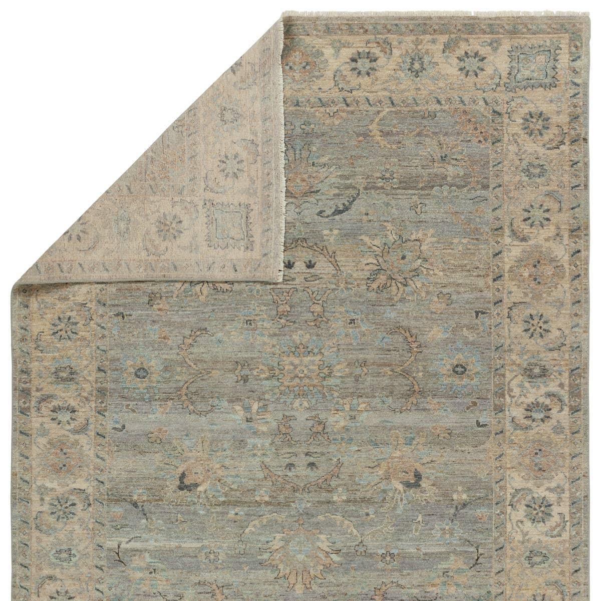 Featuring Orenda Titania Hand-Knotted Rug by Jaipur Living at Amethyst Home. The Orenda Titania features heirloom-quality designs of muted and uniquely updated Old World patterns. The Titania area rug boasts a beautiful medallion motif with floral details. The tan, blue, taupe, gray, and cream tones are grounding and neutral, perfect for providing an inviting . Amethyst Home provides interior design, new home construction design consulting, vintage area rugs, and lighting in the Dallas metro area.