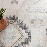 Featuring Revelry Winger Outdoor Rug by Jaipur Living at Amethyst Home. The Revelry collection marries global modernity with durable, performance fibers. The light and airy Winger area rug boasts a captivating geometric medallion in a stunning silver, black, cream, and taupe colorway. An updated twist on traditional dhurrie style, this handwoven indoor/. Amethyst Home provides interior design, new home construction design consulting, vintage area rugs, and lighting in the Newport Beach metro area.