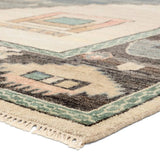 Featuring Reza Enzo Hand-Knotted Rug by Jaipur Living at Amethyst Home. The Reza Enzo is powerful and full of life. Inspired by exotic Oushak designs, it’s rich with color and design bravado. Soft and strong, dense, and lush with an impressive knot count per-square-inch. The Enzo rug stuns with striking design of an updated medallion center that recalls th. Amethyst Home provides interior design, new home construction design consulting, vintage area rugs, and lighting in the Scottsdale metro area.