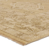 Featuring Rhapsody Folklore Hand-Knotted Rug by Jaipur Living at Amethyst Home. The Rhapsody collection features heirloom-quality designs of stunningly abrashed Old World patterns. The Folklore area rug boasts a beautifully washed medallion motif with a decorative border. The khaki tones are accented with cream and taupe hues for added depth and intrigue. This durable wool handk. Amethyst Home provides interior design, new construction, custom furniture, and area rugs in the Des Moines metro area.