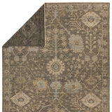 Featuring Rhapsody Gray Maeli Hand-Knotted Rug by Jaipur Living at Amethyst Home. The Rhapsody collection features heirloom-quality designs of stunningly abrashed Old World patterns. The Maeli area rug boasts a beautifully washed Oushak motif with a decorative border. The gray tones are accented with cream, black, brown, and green hues for added depth and intrigue. This durable wool. Amethyst Home provides interior design, new construction, custom furniture, and area rugs in the Austin metro area.