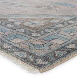 Featuring Salinas Santita Hand-Knotted Rug by Jaipur Living at Amethyst Home. The Salinas Santita is punctuated by both vibrant and neutral hues and combined with intricate details, lending a stunning transitional look to any home. The Santita rug makes a moody statement with grounding hues and a tribal, medallion motifs. This durable, artisan-made rug featu. Amethyst Home provides interior design, new home construction design consulting, vintage area rugs, and lighting in the Monterey metro area.