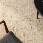 Featuring Salix Macklin Rug by Jaipur Living at Amethyst Home. The Salix Macklin boasts an assortment of exceptionally crafted, not-so-solid designs. The hand-tufted Macklin rug features woolen yarn spun by hand with tiny amounts of varied colors. The resulting effect is hyper-textural and perfect for easy, versatile styling. This cream and brown area rug d. Amethyst Home provides interior design, new home construction design consulting, vintage area rugs, and lighting in the Nashville metro area.