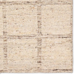 Featuring Seora Kizza Hand-Knotted Rug by Jaipur Living at Amethyst Home. Subtle linear textures and natural colorways define the irresistible quality of the Seora Kizza. The Kizza area rug features a linear grid for an intriguing dose of modern appeal. The textural, wool pile contains no dye, reflecting the natural colors of the sheep, for a rich and groun. Amethyst Home provides interior design, new home construction design consulting, vintage area rugs, and lighting in the Nashville metro area.