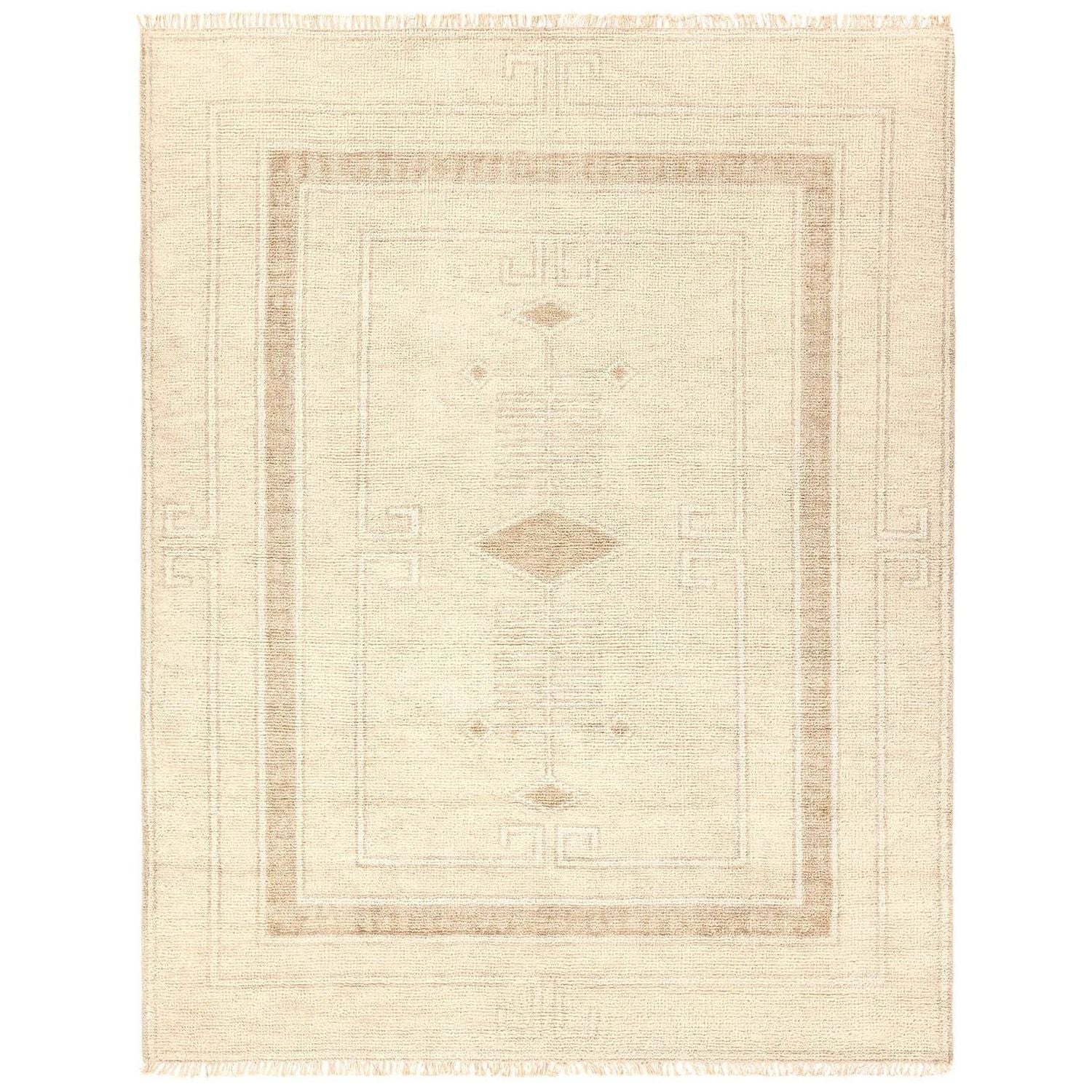 Featuring Sevak Cohar Hand-Knotted Rug by Jaipur Living at Amethyst Home. The Sevak collection skillfully emulates vintage designs with the simplified and tonal twist of modernity mixed into the motifs. These Kars-inspired patterns have the uncanny ability to both ground a space with inviting and comfortable appeal, while also lending the perfect amount of int. Amethyst Home provides interior design, new home construction design consulting, vintage area rugs, and lighting in the Boston metro area.