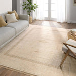 Featuring Sevak Cohar Hand-Knotted Rug by Jaipur Living at Amethyst Home. The Sevak collection skillfully emulates vintage designs with the simplified and tonal twist of modernity mixed into the motifs. These Kars-inspired patterns have the uncanny ability to both ground a space with inviting and comfortable appeal, while also lending the perfect amount of i. Amethyst Home provides interior design, new home construction design consulting, vintage area rugs, and lighting in the Monterey metro area.