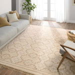 Featuring Sevak Elmast Hand-Knotted Rug by Jaipur Living at Amethyst Home. The Sevak collection skillfully emulates vintage designs with the simplified and tonal twist of modernity mixed into the motifs. These Kars-inspired patterns have the uncanny ability to both ground a space with inviting and comfortable appeal, while also lending the perfect amount. Amethyst Home provides interior design, new home construction design consulting, vintage area rugs, and lighting in the Laguna Beach metro area.