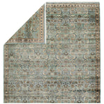 Featuring Someplace In Time Chantay Hand-Knotted Rug by Jaipur Living at Amethyst Home. Whimsical colorways combine with the opulent detail of a traditional-inspired pattern; the Someplace in Time Chantay represents nostalgia and progression, heritage and the contemporary. The Chantay rug's cool blue, green, golden tan, and black details ground spaces w. Amethyst Home provides interior design, new home construction design consulting, vintage area rugs, and lighting in the Newport Beach metro area.