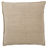 Featuring Tanzy Murdoch Pillow by Jaipur Living at Amethyst Home. The Tanzy Murdoch Pillow boasts an assortment of earthy tones and simple patterns for cozy, inviting looks that complement any style. The reversible Murdoch throw pillow features a solid heathered and stripe pattern in a contemporary light brown and cream colorway. The cotton and jute pillow provides a comforting global feel and . Amethyst Home provides interior design services, furniture, rugs, and lighting in the Omaha metro area.