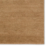 Featuring Tasa Pennant Hand-Knotted Rug by Jaipur Living at Amethyst Home. The Tasa collection features intriguing designs in solid hues, hand-knotted by artisans in India for durability and quality. The Pennant rug showcases geometric tile design created with alternating high and low pile. Short, wool pile in a rich, gold hue provides a grounding accent pi. Amethyst Home provides interior design, new home construction design consulting, vintage area rugs, and lighting in the Charlotte metro area.