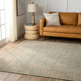 Featuring Tierzah Maison Hand-Knotted Rug by Jaipur Living at Amethyst Home. The vintage-inspired Tierzah collection features an antiqued wash and intricate traditional designs. The Maison wool rug boasts a Persian knot construction and tonal gray, tan, muted gold, and gray that grounds any space. This artisan-made rug features fringe trimmed details for a touch of global charm tha. Amethyst Home provides interior design, new construction, custom furniture, and area rugs in the Seattle metro area.