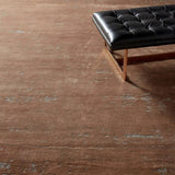 Featuring Urban Pause Olga Hand-Knotted Rug by Jaipur Living at Amethyst Home. Inspired by the unrushed quality of the natural process, the Urban Pause collection features an assortment of grounding solid designs that are anything but basic. Rayon made from bamboo lends an inviting, silk-like texture and unique light-to-dark effect to the hand-knotted qua. Amethyst Home provides interior design, new home construction design consulting, vintage area rugs, and lighting in the Kansas City metro area.