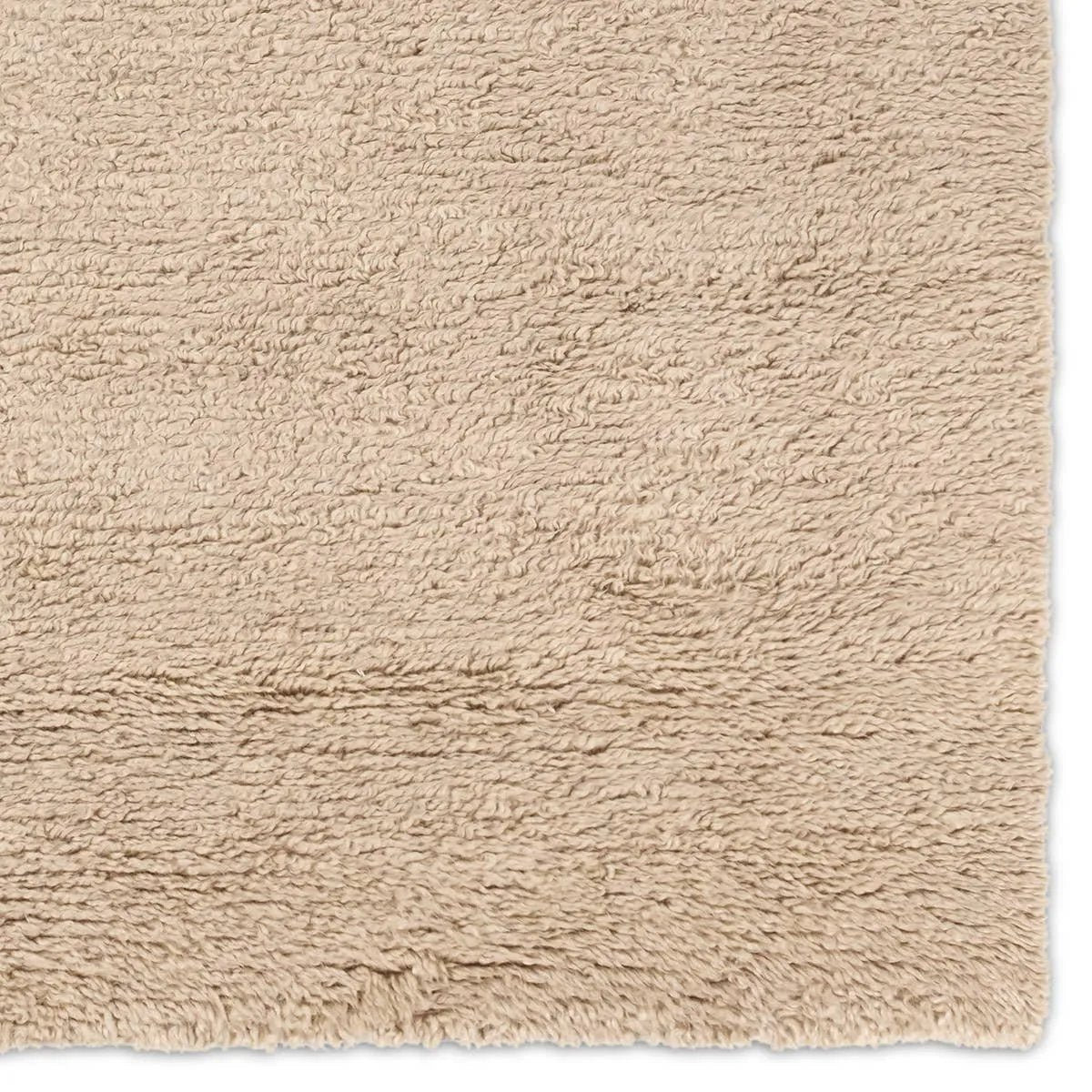 Featuring Vivre Dulcet Hand-Knotted Rug by Jaipur Living at Amethyst Home. The meticulously sourced, 100% Cashmere, Vivre Dulcet will completely transform your space. Indulge in unparalleled warmth and softness underfoot, as this hand knotted masterpiece defines sophistication and minimalistic perfection. With its solid Beige Dulcet design, this showst. Amethyst Home provides interior design, new home construction design consulting, vintage area rugs, and lighting in the Salt Lake City metro area.