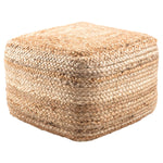 Featuring Natural Braided Jute Pouf Ottoman by Jaipur Living at Amethyst Home. An organic modern look -- this hand-braided jute pouf comes with an insert.  Add a touch of nature to your home.
18"w x 18"d x 12"h100% Jute.  Amethyst Home provides interior design, new home construction design consulting, vintage area rugs, and lighting in the Portland metro area.