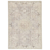 Featuring Kai Smoke/Bungee Cord Hand-Knotted Rug by Jaipur Living at Amethyst Home. When a traditional design motif is modernized and imbued with sophisticated shades of Smoke and Bungee Cord for a gently aged look, the result can only be called vintage chic. Here, Modify from the new Kai Collection is hand-knotted in 100 percent wool for exceptional quality .  Amethyst Home provides interior design, new home construction design consulting, vintage area rugs, and lighting in the Boston metro area.