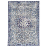 Featuring Kai Moonlight Blue Hand-Knotted Rug by Jaipur Living at Amethyst Home. When a traditional design motif is modernized and imbued with sophisticated shades of Moonlight Blue and Peacoat for a gently aged look, the result can only be called vintage chic. Modify from the new Kai Collection is hand-knotted in 100% wool for exceptional quality and an .  Amethyst Home provides interior design, new home construction design consulting, vintage area rugs, and lighting in the Washington metro area.