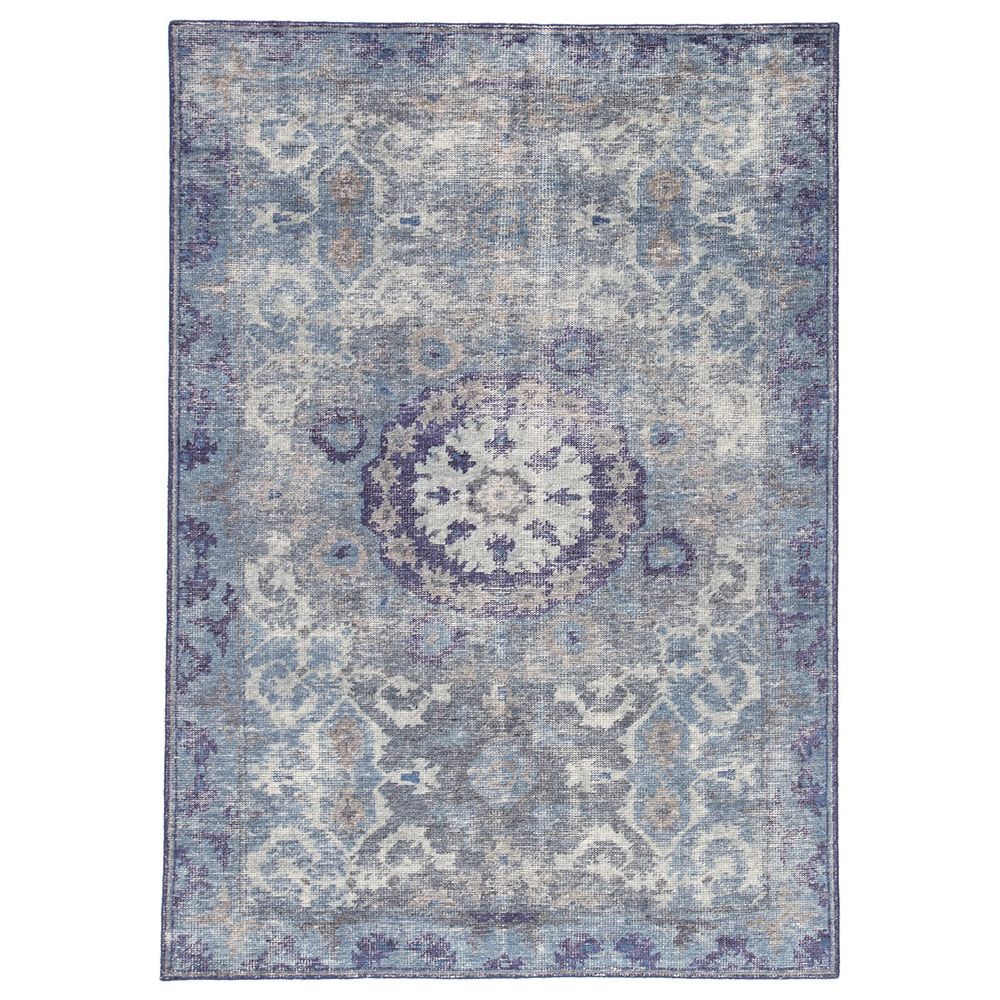 Kai Moonlight Blue Hand-Knotted Rug