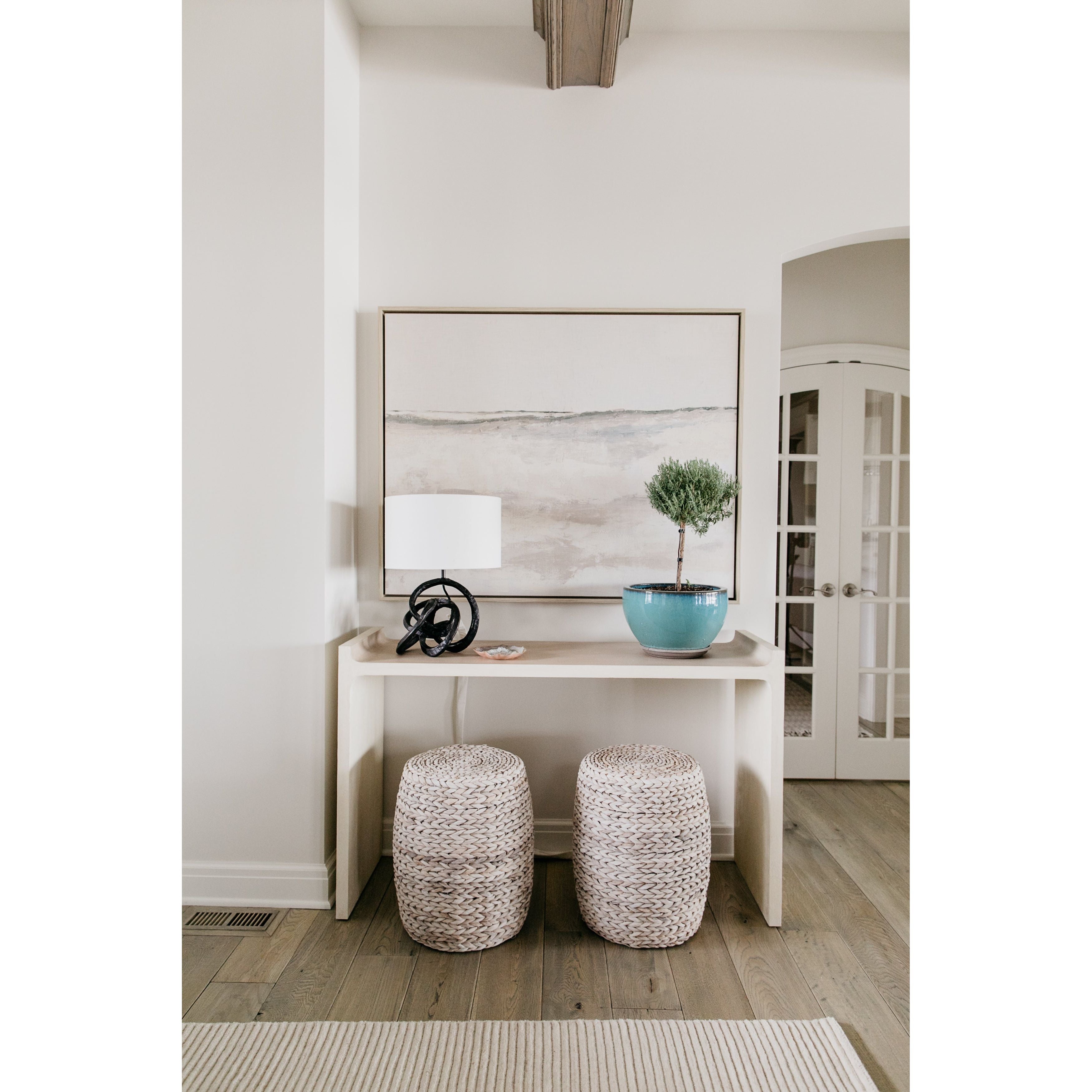 Featuring Navarre Morning on Linen Art by Leftbank Art at Amethyst Home. Painted on linen, the Navarre Morning on Linen Art is a soft, muted dream. Hang above your console table or behind the sofa to create a peaceful, coastal feel. 
Due to the nature of this Linen product, the image may vary.
Product Type: Linen ArtFinish: Linen with Hand EmbilishmentSiz.  Amethyst Home provides interior design, new home construction design consulting, vintage area rugs, and lighting in the Des Moines metro area.