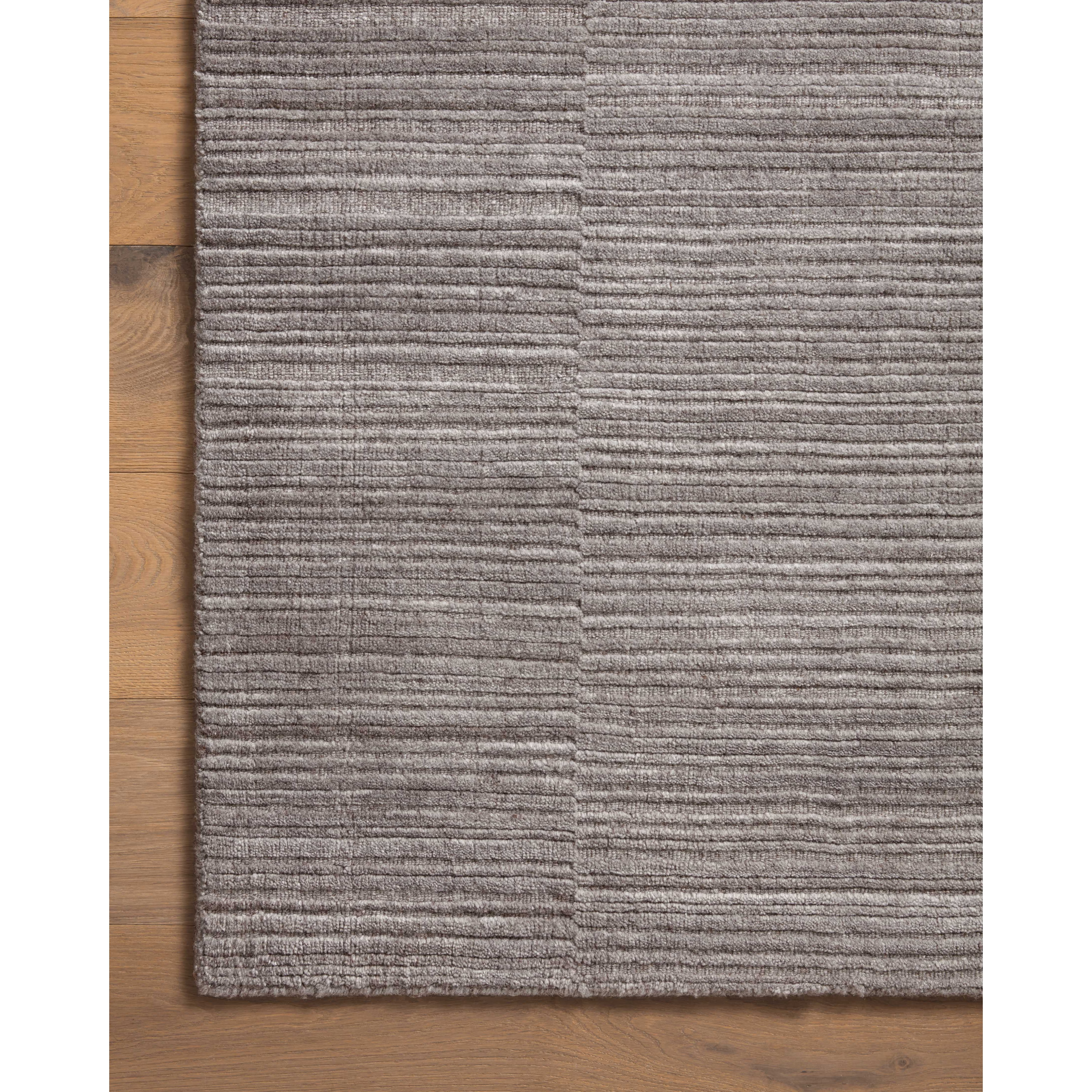 Featuring Amber Lewis x Loloi Lou Grey Rug by Loloi at Amethyst Home. Sleek and modern, the Lou Collection is a luxurious hand-loomed area rug by Amber Lewis x Loloi. While the rug presents a minimal aesthetic, up close, it has a broken stripe pattern that creates a slightly ribbed effect. It’s made with a blend of wool and viscose that’s soft and durable, . Amethyst Home provides interior design, new home construction design consulting, vintage area rugs, and lighting in the Charlotte metro area.