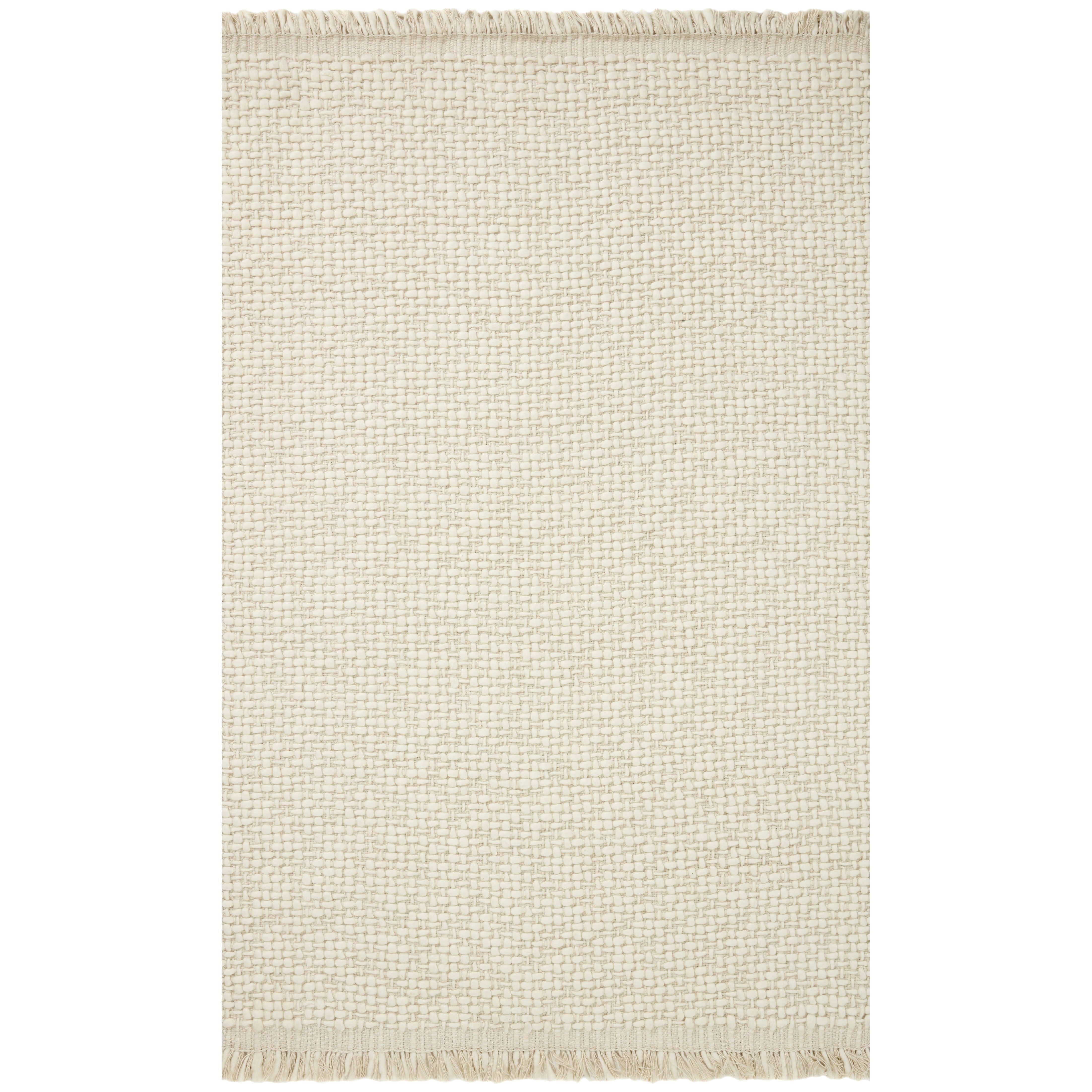 Featuring Amber Lewis x Loloi Yellowstone Ivory / Ivory Rug by Loloi at Amethyst Home. Taking cues from the stunning rock formations and varied landscape of the country’s oldest national park, the Amber Lewis x Loloi Yellowstone Ivory / Ivory Rug is made of interwoven wool and jute for a pebbled yet soft, durable rug in natural tones. Hand-woven by artisans in India, this Amber Lewis × Loloi co. Amethyst Home provides interior design services, furniture, rugs, and lighting in the Omaha metro area.