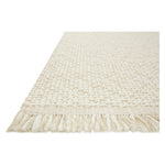 Featuring Amber Lewis x Loloi Yellowstone Ivory / Ivory Rug by Loloi at Amethyst Home. Taking cues from the stunning rock formations and varied landscape of the country’s oldest national park, the Amber Lewis x Loloi Yellowstone Ivory / Ivory Rug is made of interwoven wool and jute for a pebbled yet soft, durable rug in natural tones. Hand-woven by artisans in India, this Amber Lewis ×. Amethyst Home provides interior design services, furniture, rugs, and lighting in the Salt Lake City metro area.