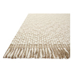Featuring Amber Lewis x Loloi Yellowstone Natural / Ivory Rug by Loloi at Amethyst Home. Taking cues from the stunning rock formations and varied landscape of the country’s oldest national park, the Amber Lewis x Loloi Yellowstone Ivory / Natural Rug is made of interwoven wool and jute for a pebbled yet soft, durable rug in natural tones. Hand-woven by artisans in India, this Amber Lewis × Lo. Amethyst Home provides interior design services, furniture, rugs, and lighting in the Seattle metro area.
