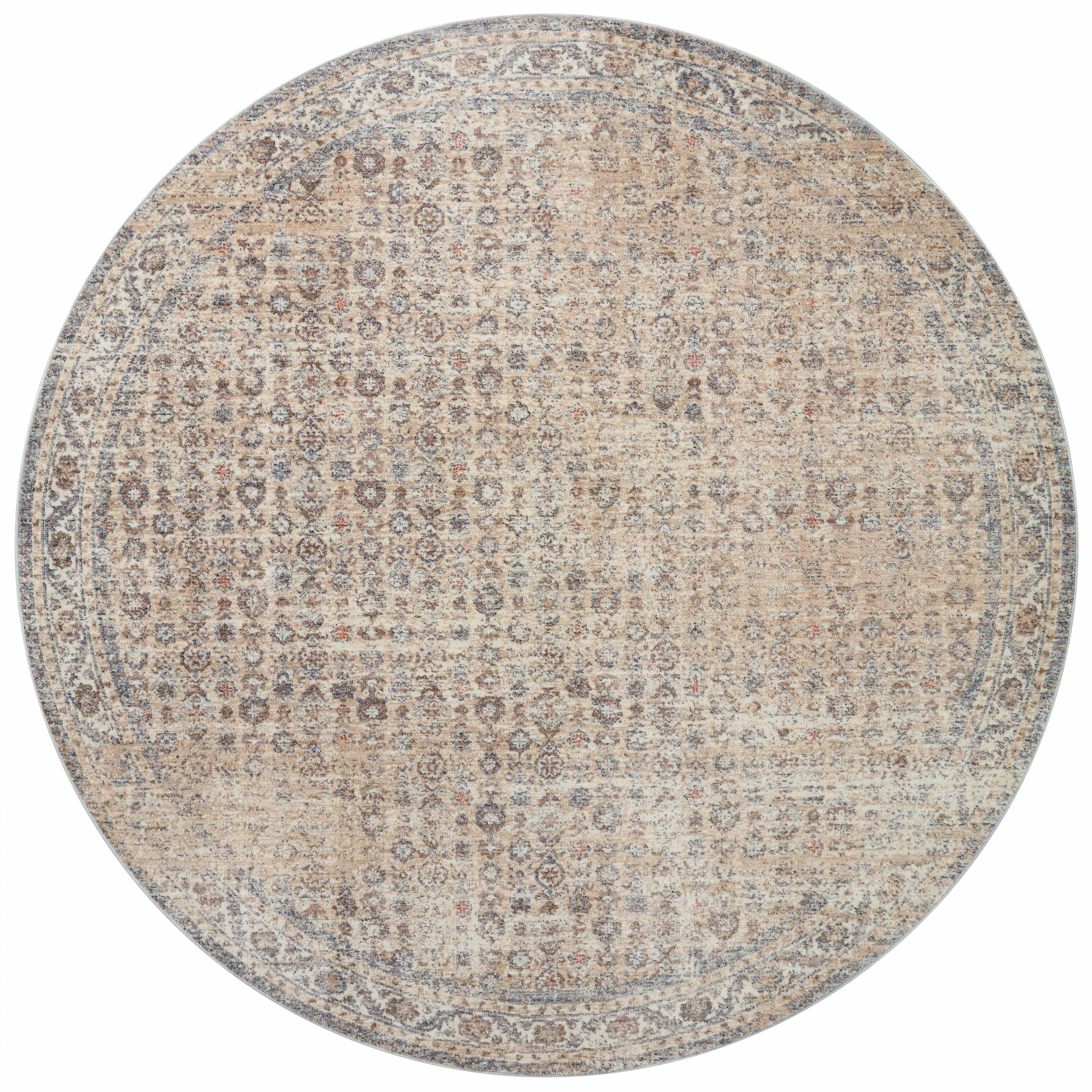 Featuring Angela Rose x Loloi Blake Beige / Denim Rug by Loloi at Amethyst Home. Designed in an expertly distressed antique style, the Angela Rose x Loloi Blake Beige / Denim Rug features traditional motifs that have softened into the background, making it an effortless neutral in any room. Muted earth-toned palettes complement a range of furniture, while subtle cream-colored fringe at. Amethyst Home provides interior design services, furniture, rugs, and lighting in the Salt Lake City metro area.
