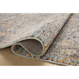 Featuring Angela Rose x Loloi Blake Navy / Multi Rug by Loloi at Amethyst Home. Designed in an expertly distressed antique style, the Angela Rose x Loloi Blake Navy / Multi rug features traditional motifs that have softened into the background, making it an effortless neutral in any room. Muted earth-toned palettes complement a range of furniture, while subtle cream-colored fringe at the ed. Amethyst Home provides interior design services, furniture, rugs, and lighting in the Calabasas metro area.