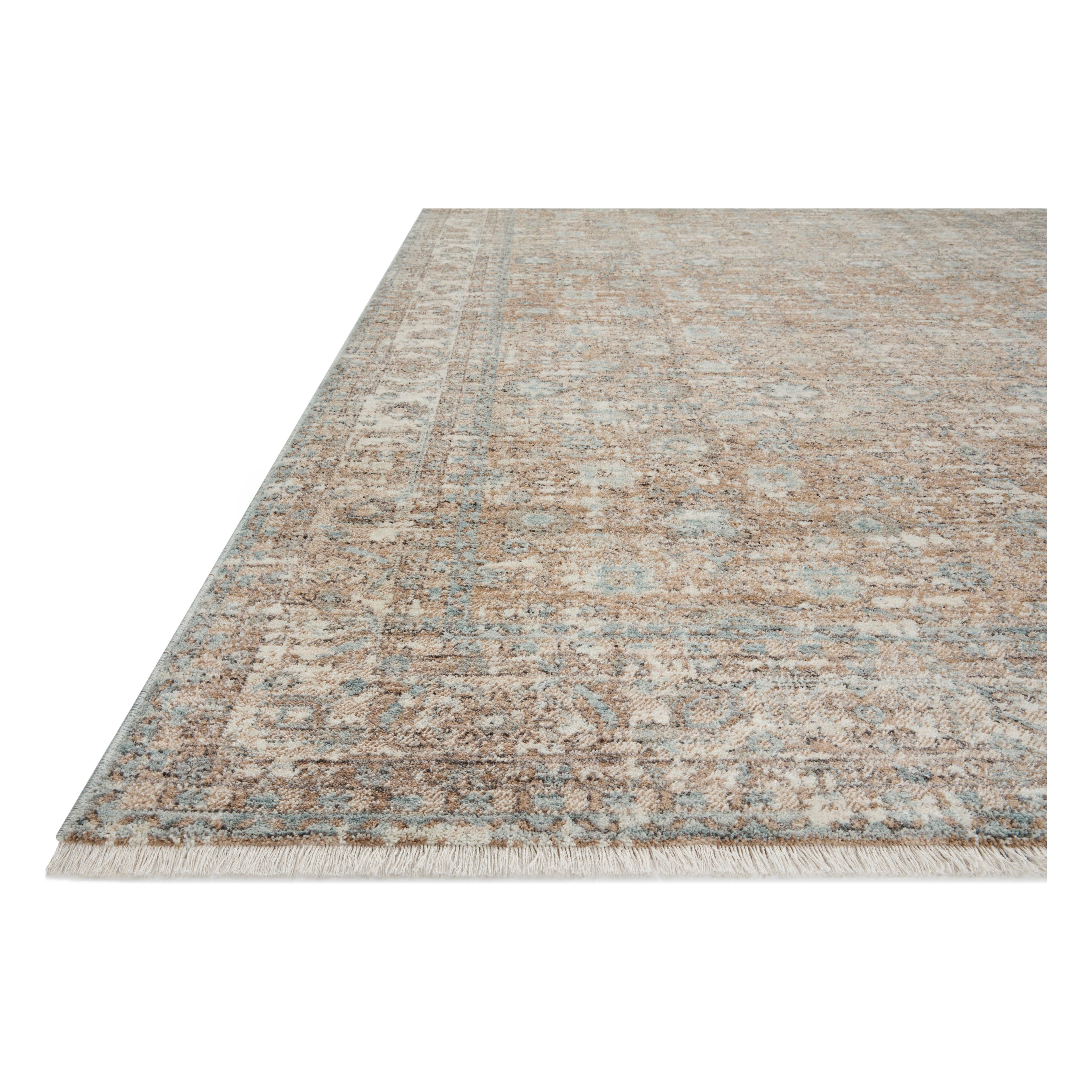 Featuring Angela Rose x Loloi Blake Sand / Sky Rug by Loloi at Amethyst Home. Designed in an expertly distressed antique style, the Angela Rose x Loloi Blake Sand / Sky Rug features traditional motifs that have softened into the background, making it an effortless neutral in any room. Muted earth-toned palettes complement a range of furniture, while subtle cream-colored fringe at the edges . Amethyst Home provides interior design services, furniture, rugs, and lighting in the Calabasas metro area.