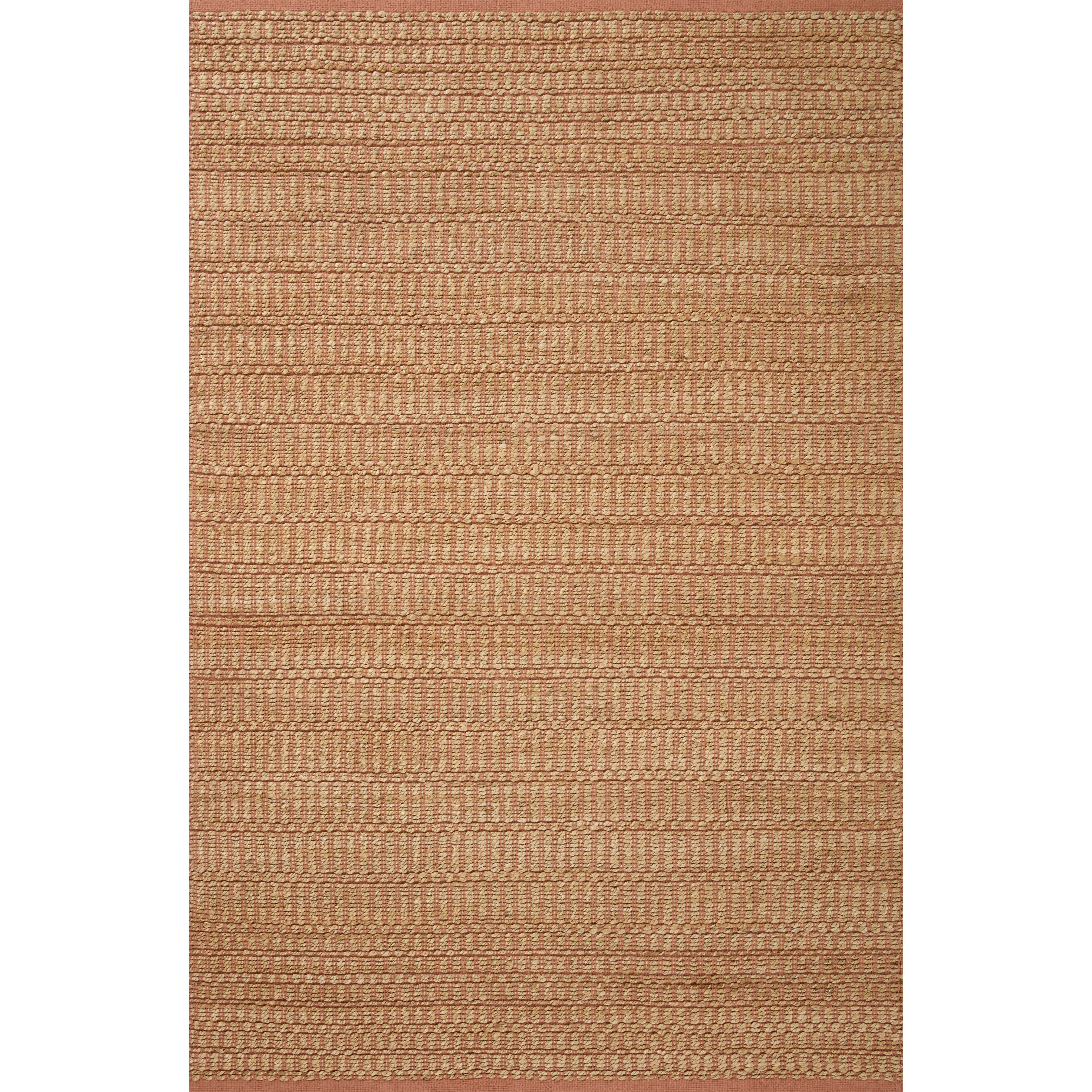 Featuring Angela Rose x Loloi Colton Natural / Clay Rug by Loloi at Amethyst Home. The Angela Rose x Loloi Colton Natural / Clay Rug is a new take on the staple jute rug, blended with cotton for added softness. In a range of linear designs in modern earth tones, Colton can add visual interest to a room or serve as a gently textured neutral. This collection is hand-woven in India and GoodW. Amethyst Home provides interior design services, furniture, rugs, and lighting in the Kansas City metro area.