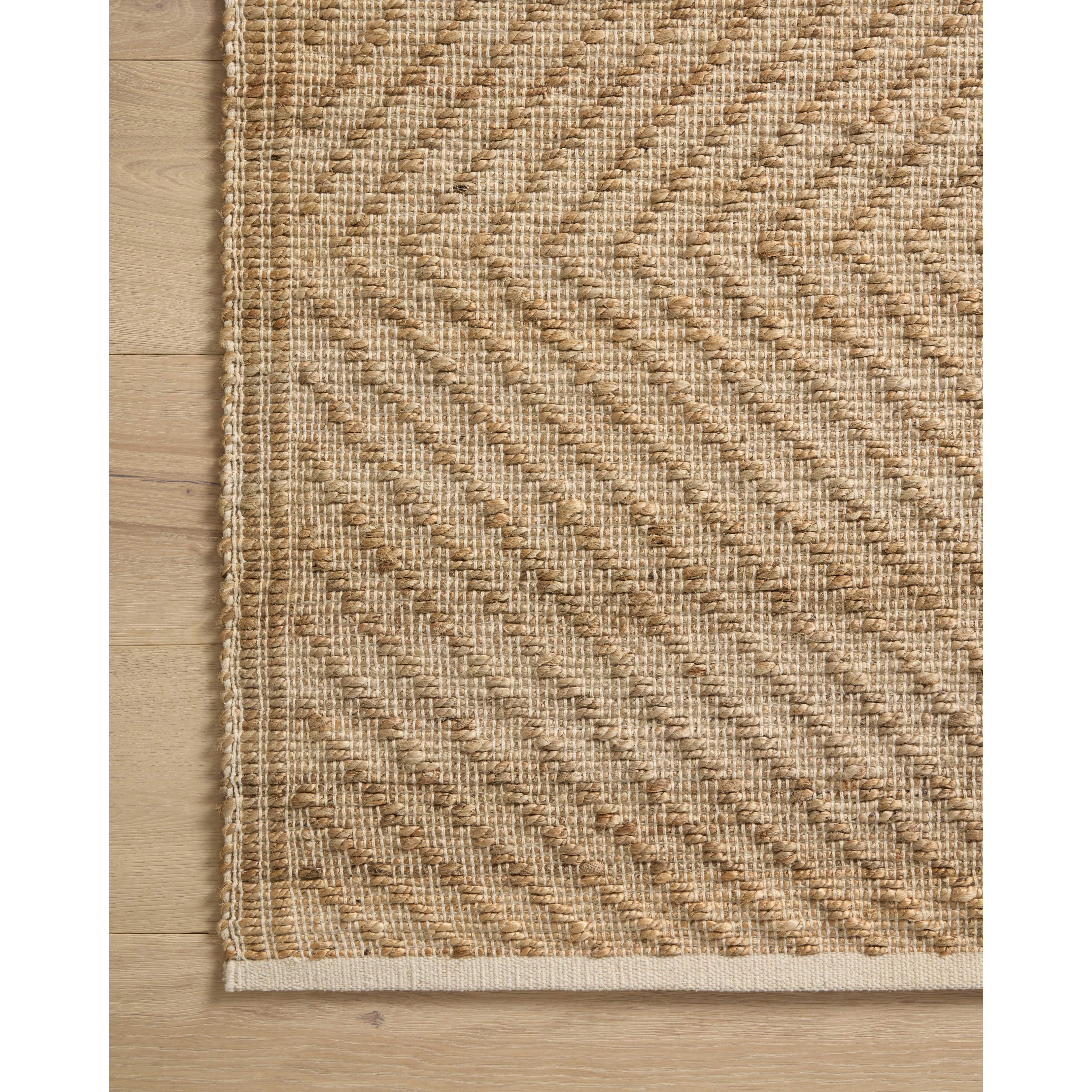 Featuring Angela Rose x Loloi Colton Natural / Ivory Rug by Loloi at Amethyst Home. The Angela Rose x Loloi Colton Natural / Ivory Rug is a new take on the staple jute rug, blended with cotton for added softness. In a range of linear designs in modern earth tones, Colton can add visual interest to a room or serve as a gently textured neutral. This collection is hand-woven in India and Good. Amethyst Home provides interior design services, furniture, rugs, and lighting in the Des Moines metro area.