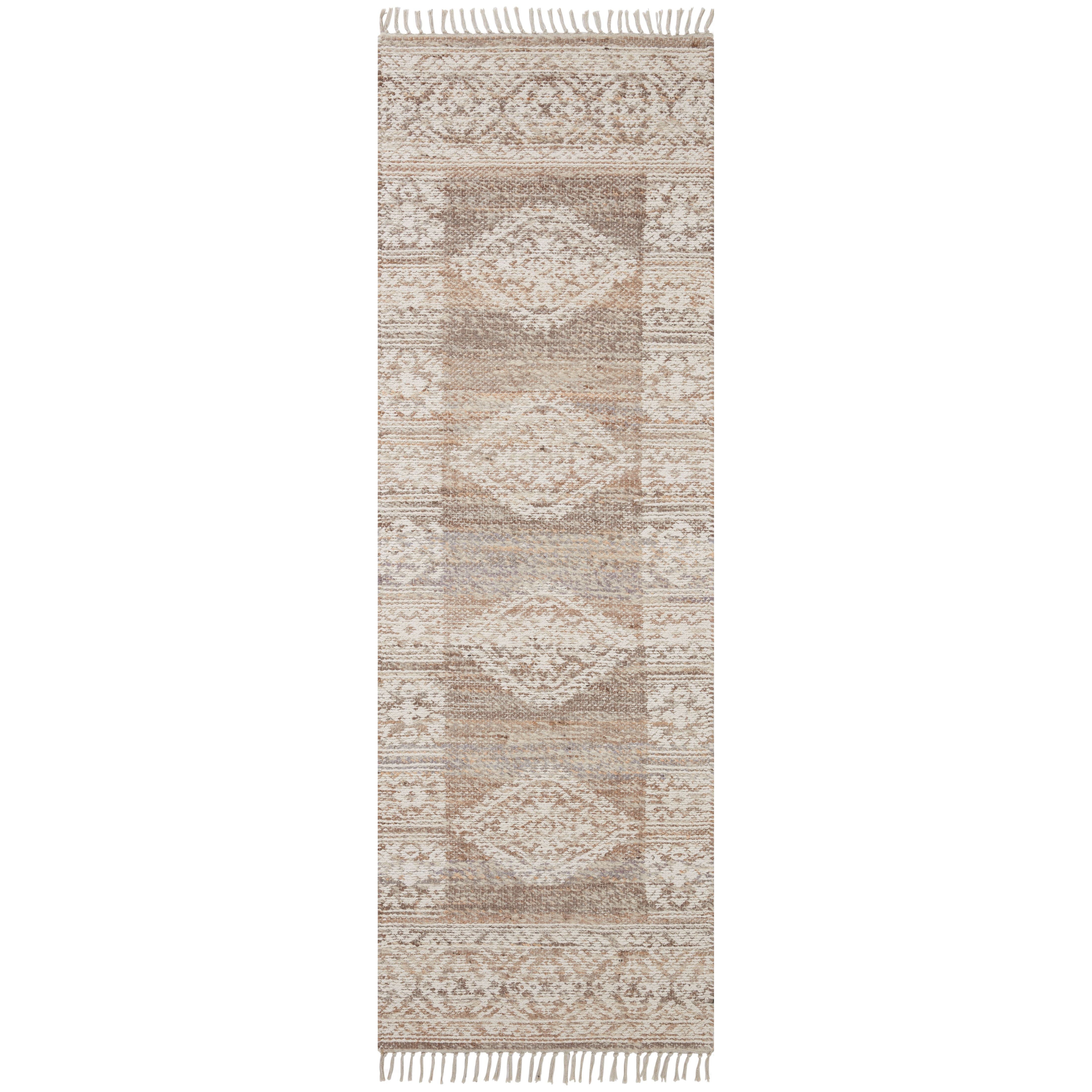 Featuring Angela Rose x Loloi Rivers Lilac / Ivory Rug by Loloi at Amethyst Home. The Rivers Lilac / Ivory rug by Angela Rose x Loloi is a modern flatweave area rug with a reversible design featuring symmetrical motifs. Woven of wool, cotton, and jute, Rivers combines natural materials with an airy, natural aesthetic. The soft colors of the rug create a waterc. Amethyst Home provides interior design, new home construction design consulting, vintage area rugs, and lighting in the Boston metro area.