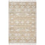 Featuring Angela Rose x Loloi Rivers Natural / Ivory Rug by Loloi at Amethyst Home. The Rivers Natural / Ivory rug by Angela Rose x Loloi is a modern flatweave area rug with a reversible design featuring symmetrical motifs. Woven of wool, cotton, and jute, Rivers combines natural materials with an airy, natural aesthetic. The soft colors of the rug cre. Amethyst Home provides interior design, new home construction design consulting, vintage area rugs, and lighting in the Salt Lake City metro area.