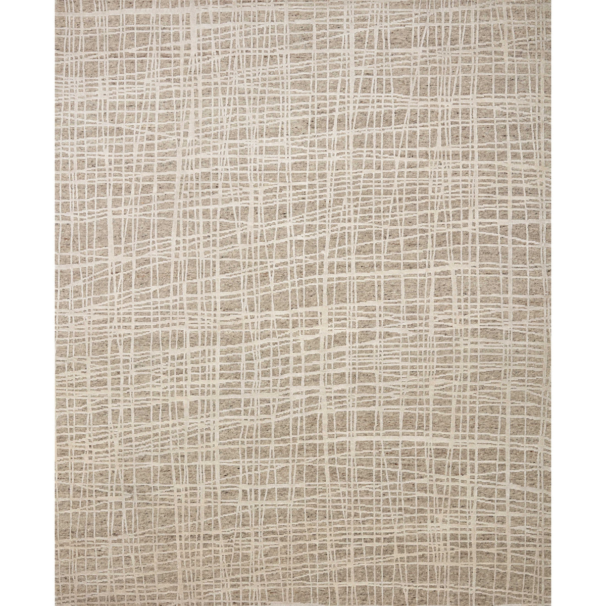 Atlas Taupe / Beige Hand-Knotted Rug