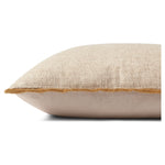 Featuring Aveline Ivory / Gold Pillow by Loloi at Amethyst Home. This pillow was curated to celebrate a wabi sabi, handmade design aesthetic.
Closure: Hidden FlapEdge Treatment: Contrast FlangeBack Color: Beige. Amethyst Home provides interior design, new home construction design consulting, vintage area rugs, and lighting in the Omaha metro area.