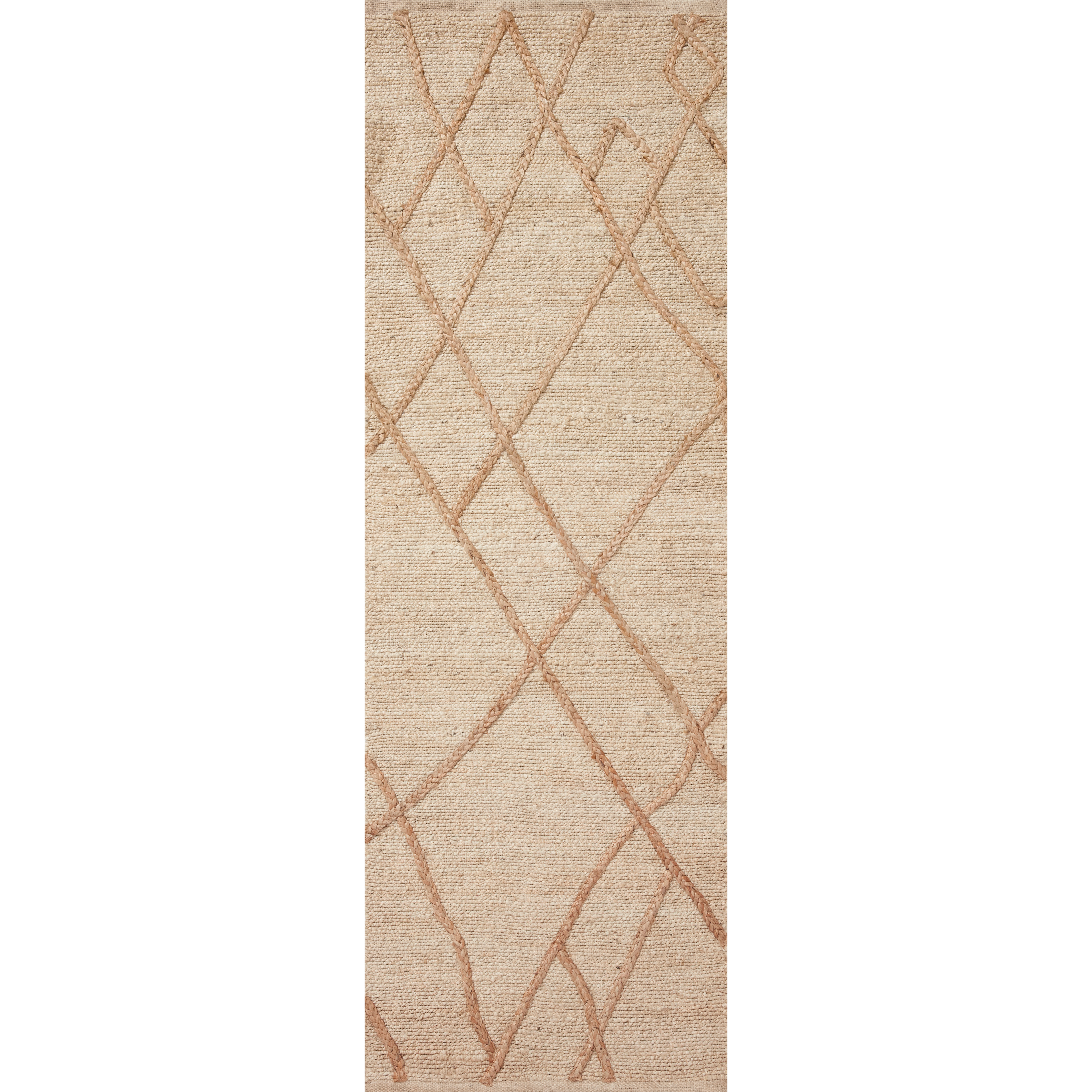 Featuring Bodhi Ivory / Natural BOD-01 Rug by Loloi at Amethyst Home. A tonal approach to Moroccan-inspired rugs, the Bodhi Ivory / Natural rug from Loloi is hand-woven of 100% jute by skilled artisans. This rug features linear and braided details, creating natural variations that make a subtle yet striking statement.
The Bodhi rug would be a great addition for an en. Amethyst Home provides interior design, new construction, custom furniture, and rugs for the Hudson Valley and New York metro area.