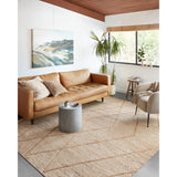 Featuring Bodhi Ivory / Natural BOD-02 Rug by Loloi at Amethyst Home. A tonal approach to Moroccan-inspired rugs, the Bodhi Ivory / Natural rug from Loloi is hand-woven of 100% jute by skilled artisans. This rug features linear and braided details, creating natural variations that make a subtle yet striking statement.
The Bodhi rug would be a great addition for an e. Amethyst Home provides interior design, new construction, custom furniture, and rugs for the Omaha and Lincoln, Nebraska metro area.