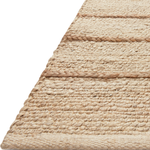 Featuring Bodhi Ivory / Natural BOD-04 Rug by Loloi at Amethyst Home. A tonal approach to Moroccan-inspired rugs, the Bodhi Ivory / Natural rug from Loloi is hand-woven of 100% jute by skilled artisans. This rug features linear and braided details, creating natural variations that make a subtle yet striking statement.
The Bodhi rug would be a great addition for an entryway, living . Amethyst Home provides interior design, new construction, custom furniture, and rugs for the Kansas City metro area.