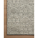 Featuring Carrier & Company x Loloi Franklin Dove / Graphite Hand-Knotted Rug by Loloi at Amethyst Home. Hand KnottedWool | Cotton | Other FibersFRL-03 Dove / GraphitePile Height: 0.38"Clean spills immediately by blotting with a clean, white sponge or cloth. Professional cleaning recommended. Appropriate rug pad is highly recommended on all surfaces to pr. Amethyst Home provides interior design, new home construction design consulting, vintage area rugs, and lighting in the Kansas City metro area.