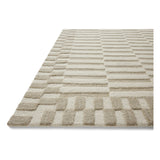 Featuring Chris Loves Julia x Loloi Bradley Ivory / Beige Rug by Loloi at Amethyst Home. The Bradley Collection from Chris Loves Julia x Loloi takes the classic striped rug to new heights. This hand-tufted, 100% wool collection features two-toned linear patterns with alternating high-low pile. Bradley is GoodWeave-certified, ensuring our commitment to ethical p. Amethyst Home provides interior design, new home construction design consulting, vintage area rugs, and lighting in the Miami metro area.