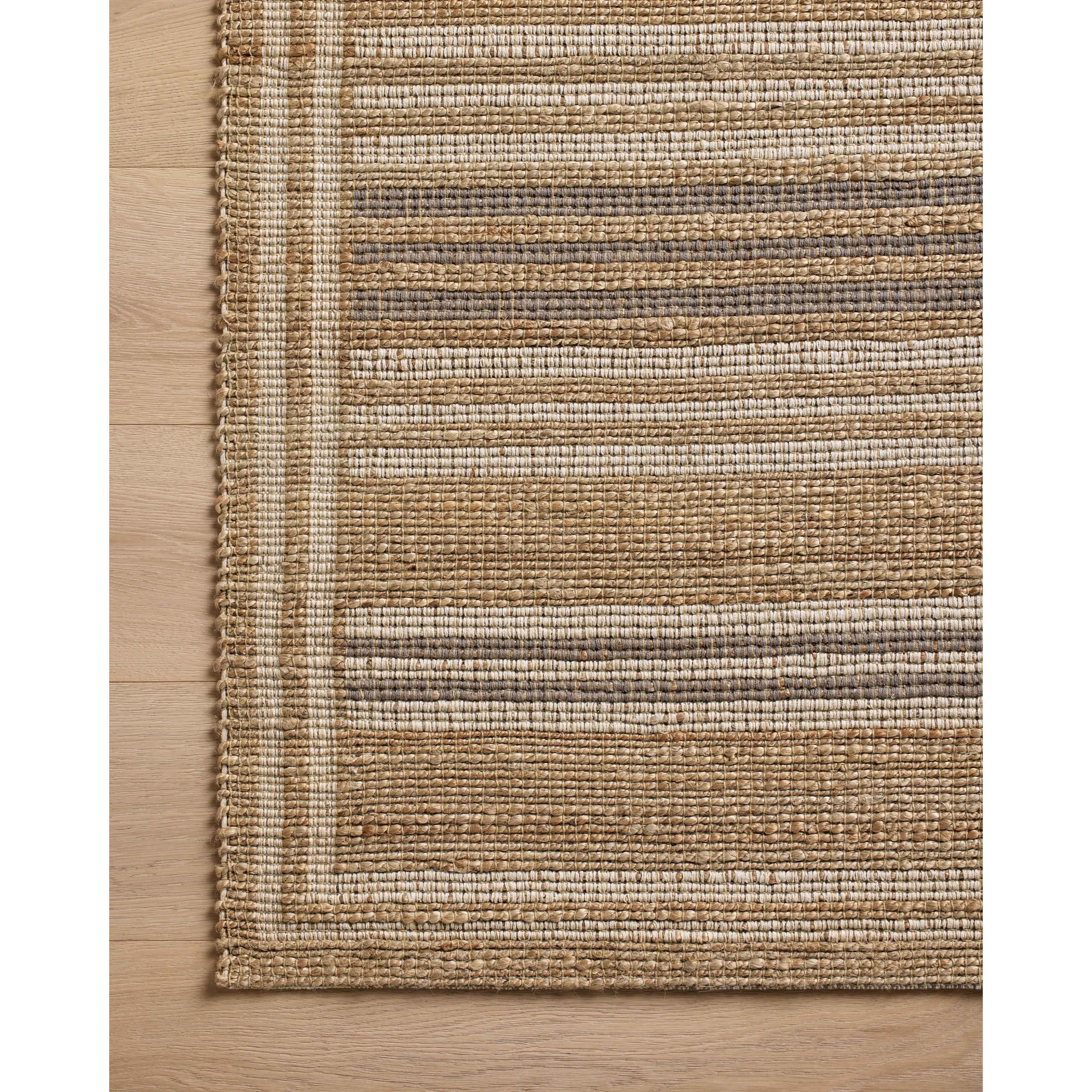 Featuring Chris Loves Julia x Loloi Judy Natural / Dove Rug by Loloi at Amethyst Home. Hand Woven76% Jute l 24% CottonJUD-03 Natural / DovePile Height: 0.5". Amethyst Home provides interior design, new home construction design consulting, vintage area rugs, and lighting in the Portland metro area.
