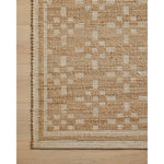Featuring Chris Loves Julia x Loloi Judy Natural / Ivory Rug by Loloi at Amethyst Home. Soft texture meets fresh appeal in this signature rug collaboration from Chris Loves Julia and Loloi. This rug is handmade with a striking geometric pattern that grounds its minimalist motifs in natural tones. The jute-forward blend offers a supple yet sturdy tread for e. Amethyst Home provides interior design, new home construction design consulting, vintage area rugs, and lighting in the Nashville metro area.