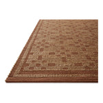 Featuring Chris Loves Julia x Loloi Judy Natural / Spice Rug by Loloi at Amethyst Home. Hand Woven76% Jute l 24% CottonJUD-07 Natural / SpicePile Height: 0.5". Amethyst Home provides interior design, new home construction design consulting, vintage area rugs, and lighting in the Alpharetta metro area.