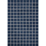 Featuring Chris Loves Julia x Loloi Polly Navy / Silver Rug by Loloi at Amethyst Home. Hand-tufted of wool and jute pile, the Polly collection for Chris Loves Julia x Loloi brings a fresh take on modern yet classic designs. With striking gridded designs toned down by a neutral color palette, Polly is a timeless choice for any room. Polly is also GoodWeave c. Amethyst Home provides interior design, new home construction design consulting, vintage area rugs, and lighting in the Charlotte metro area.