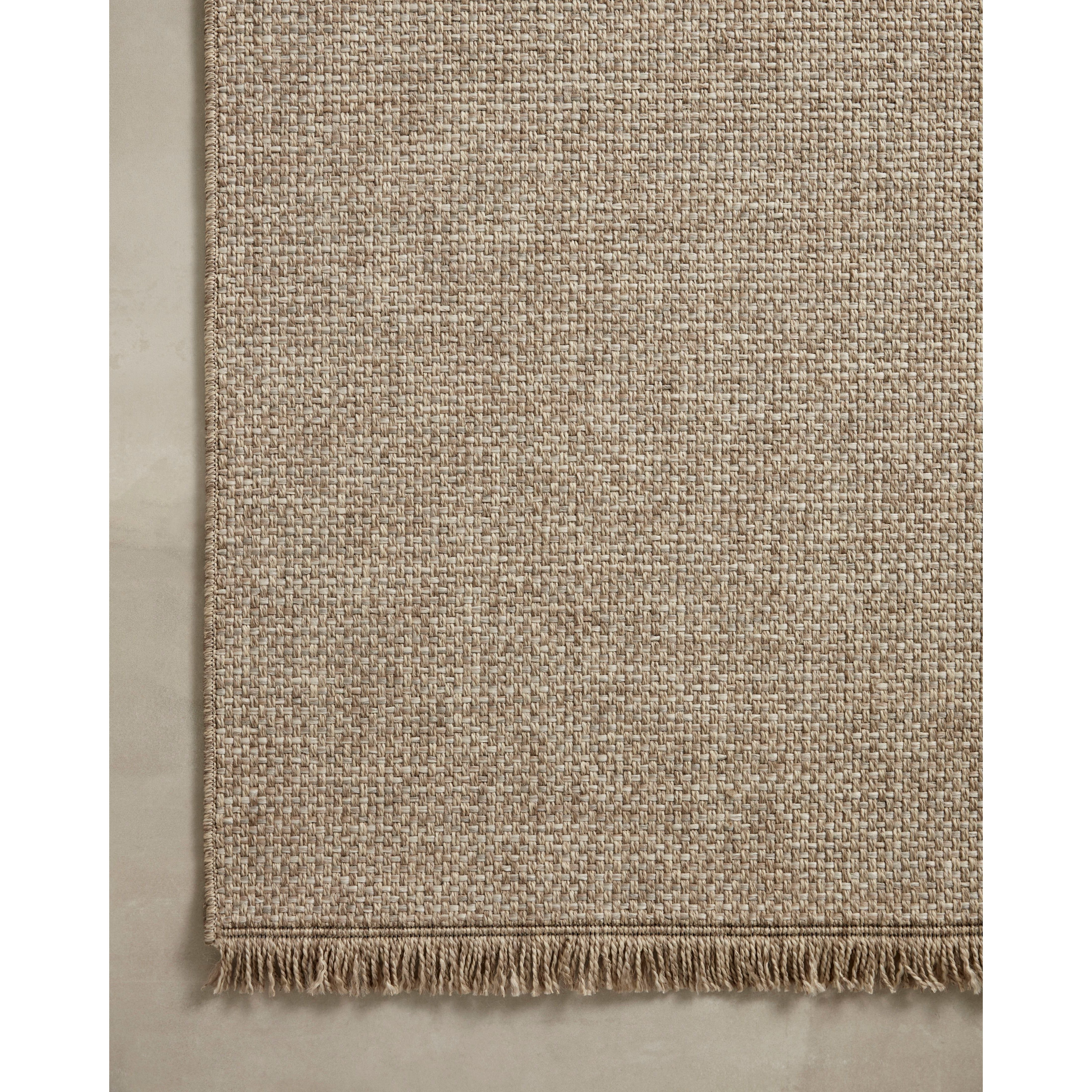 Featuring Dawn Natural DAW-04 Indoor/Outdoor Rug by Loloi at Amethyst Home. Made for sunny days ahead, the Dawn Collection is an indoor/outdoor rug that looks like a woven sisal rug but is power-loomed of 100% polypropylene, which makes it water- and mildew-resistant (so it's ready for rainy days ahead, too). Available in modern graphic patterns in tonal b. Amethyst Home provides interior design, new home construction design consulting, vintage area rugs, and lighting in the Washington metro area.